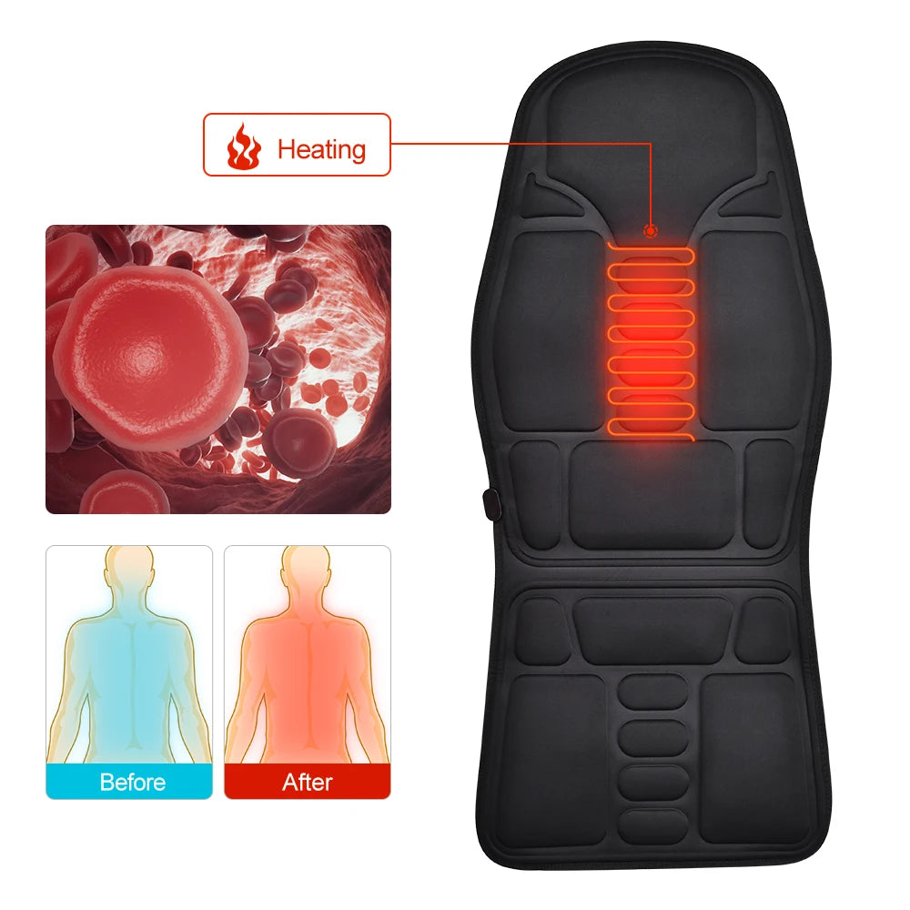 Vibrating Full Body Back Massager Chair