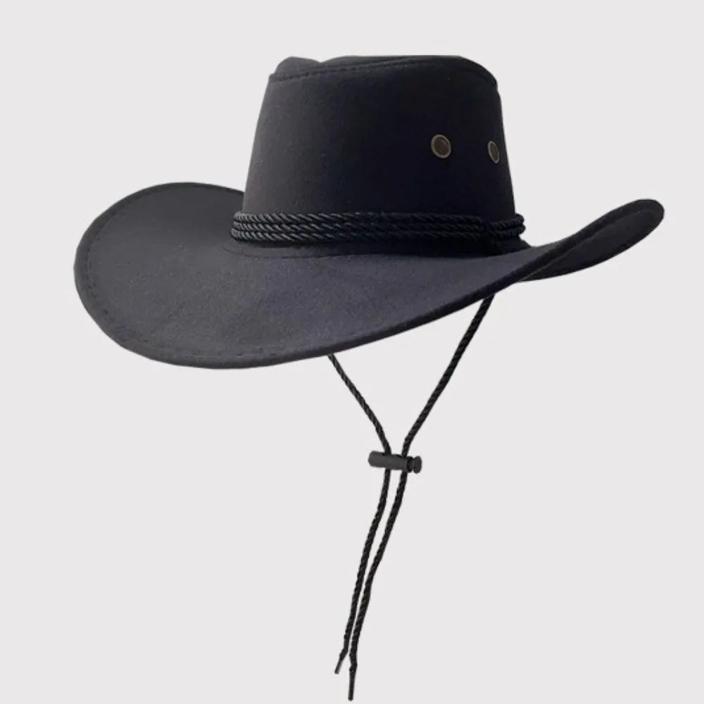 Unisex Western Wide Brim Fedoras Hat