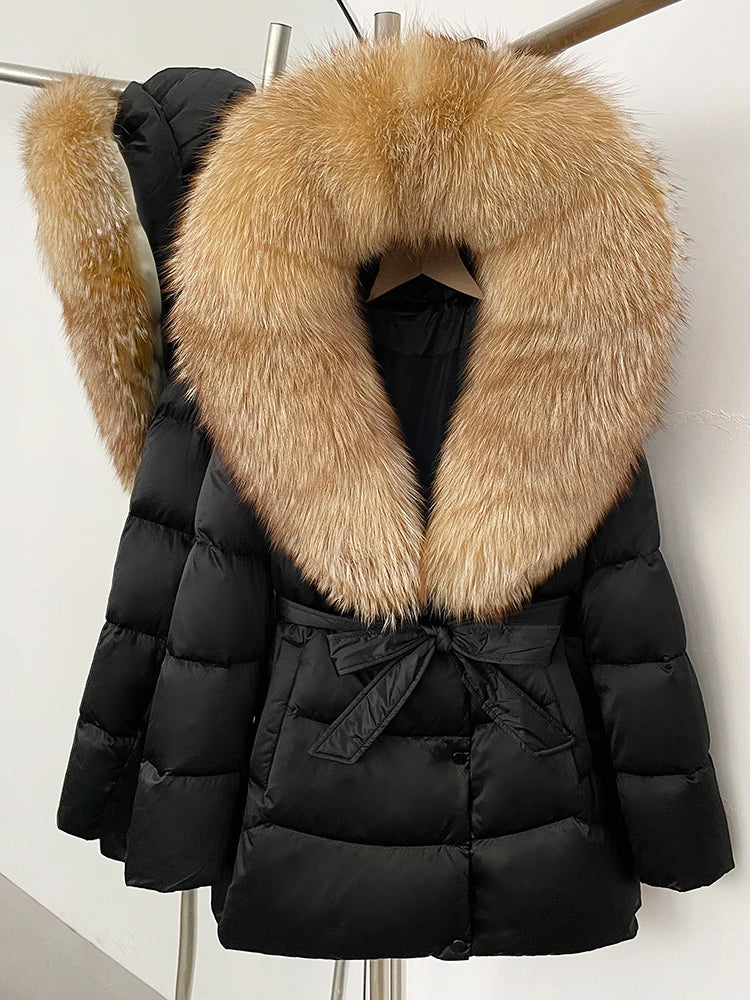 Thick Warm Female Down Jacket