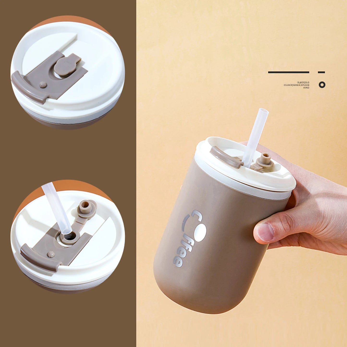 Leakproof Tea Milk Coffee Mug