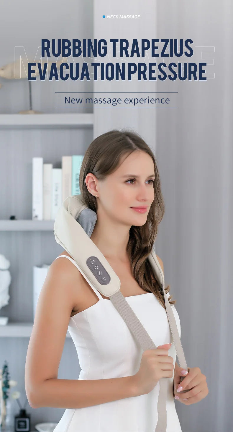 Wireless Shoulder, Neck, and Back Massager