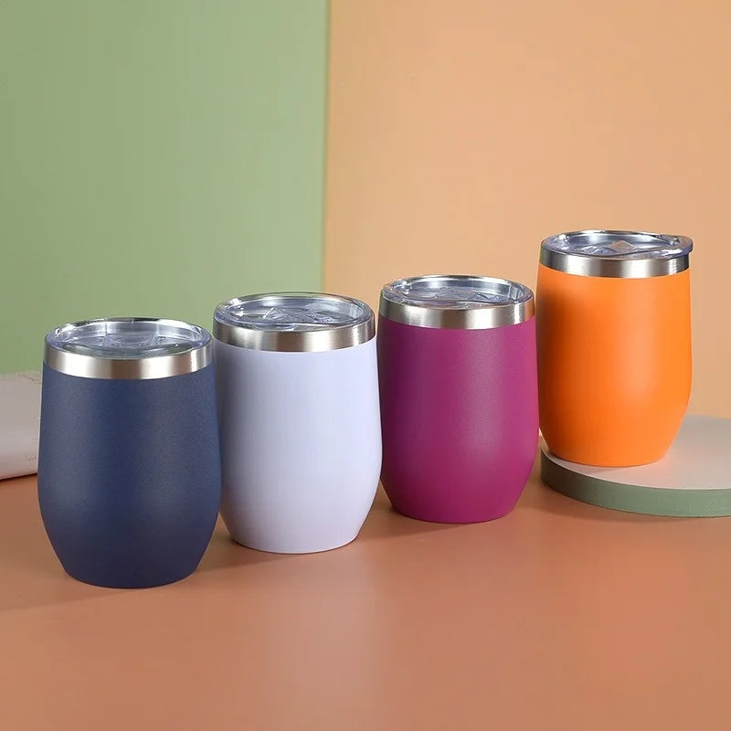 12oz Eggshell Cup Stainless Steel Thermos Bottle