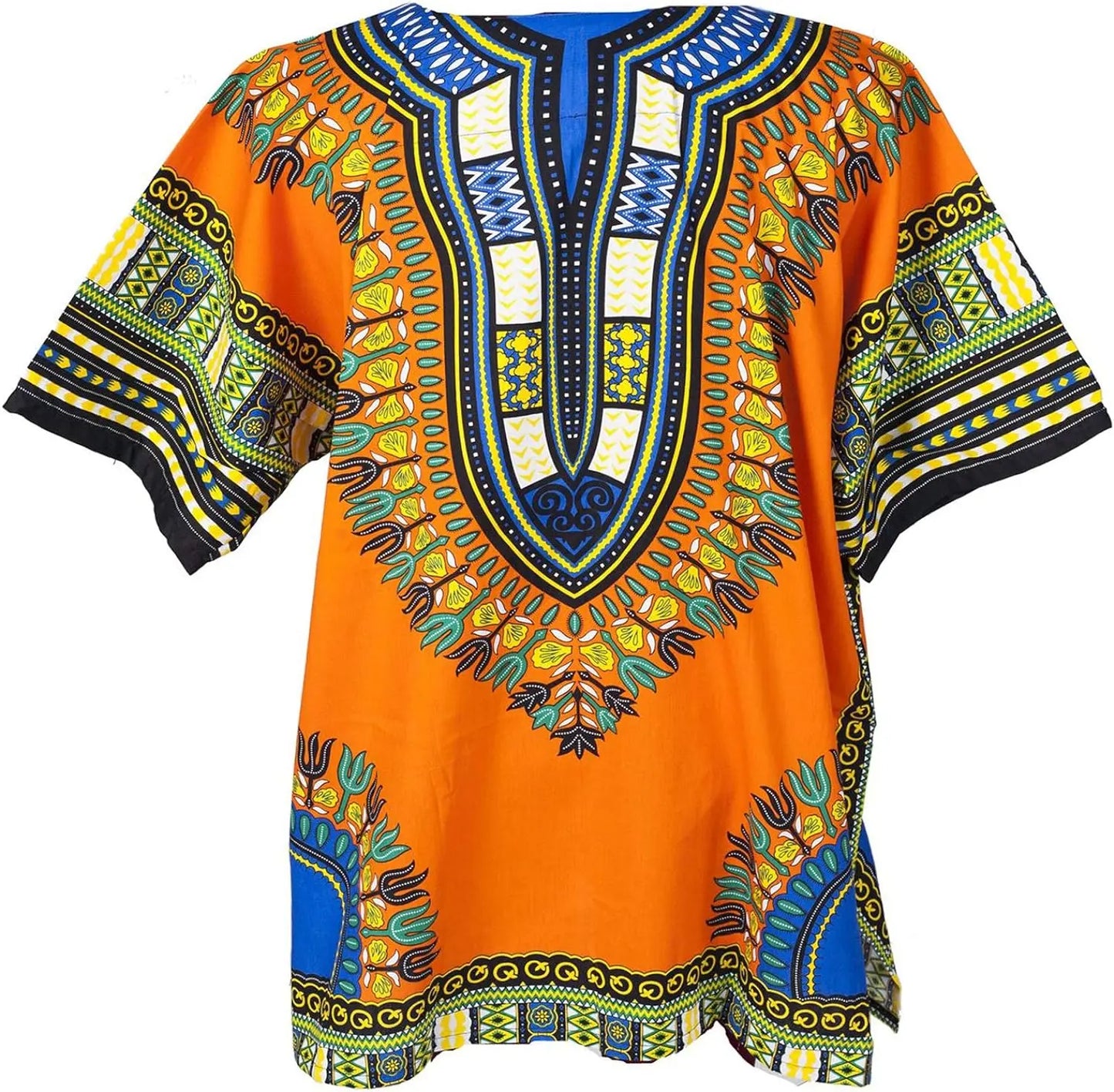 Traditional African Dashiki Cotton Unisex Shirt