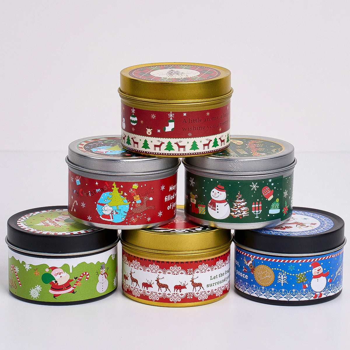 Christmas Fragrance Candle Jar