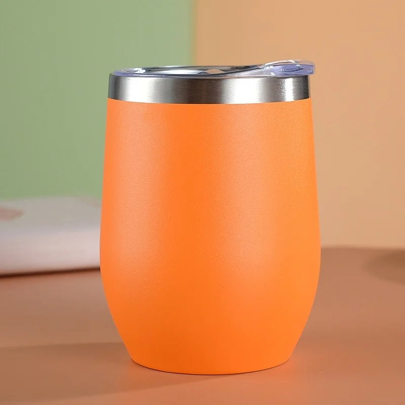 12oz Eggshell Cup Stainless Steel Thermos Bottle