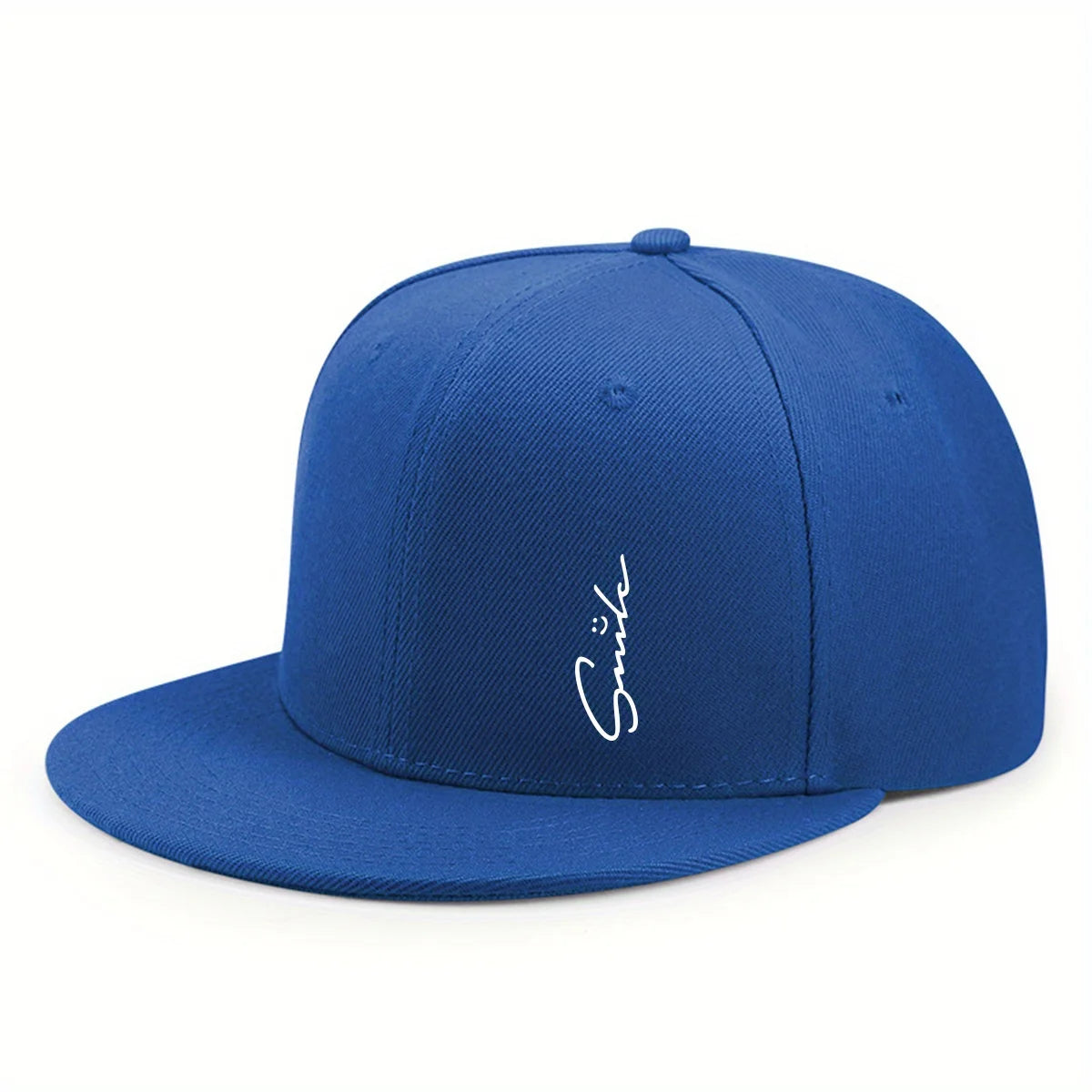 Unisex Woven Flat Brim Sun Hat