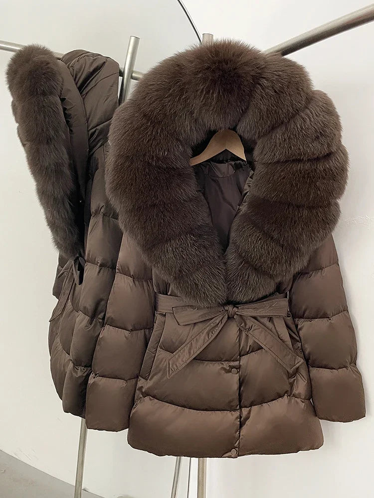 Thick Warm Female Down Jacket