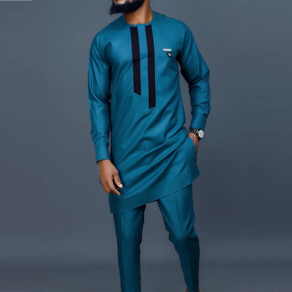 African Traditional Fashionable Men's Suit