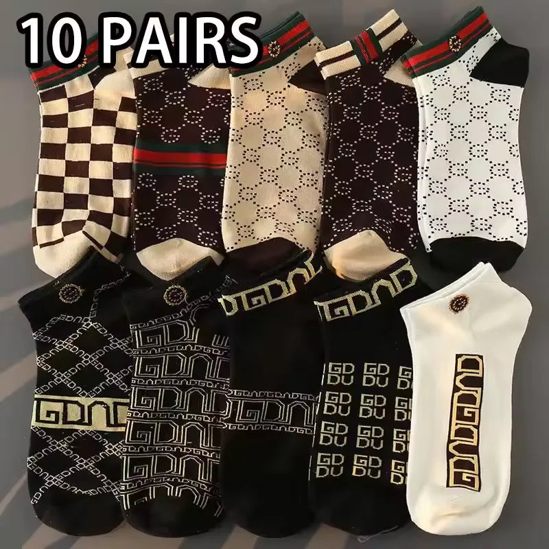 Men's Thin Breathable Low-Cut Socks