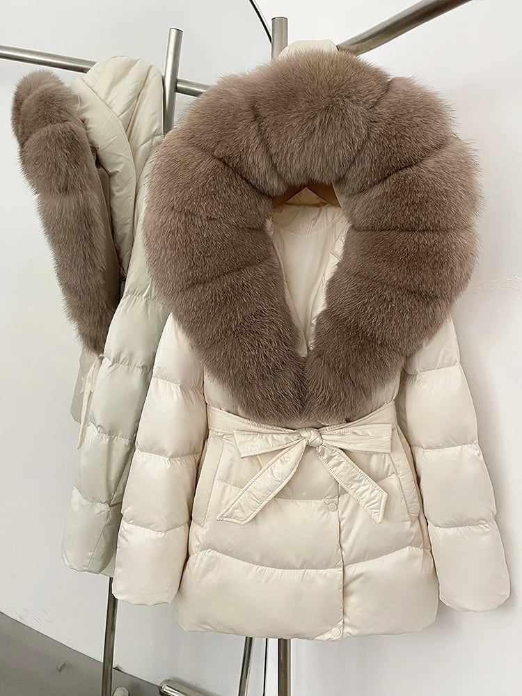 Thick Warm Female Down Jacket
