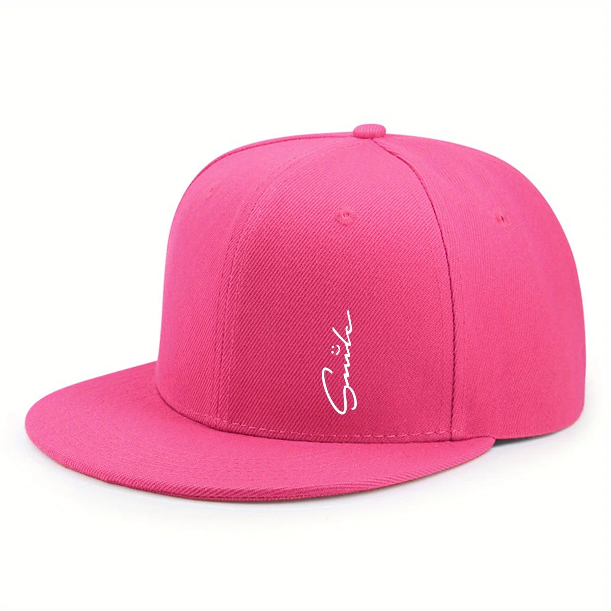 Unisex Woven Flat Brim Sun Hat