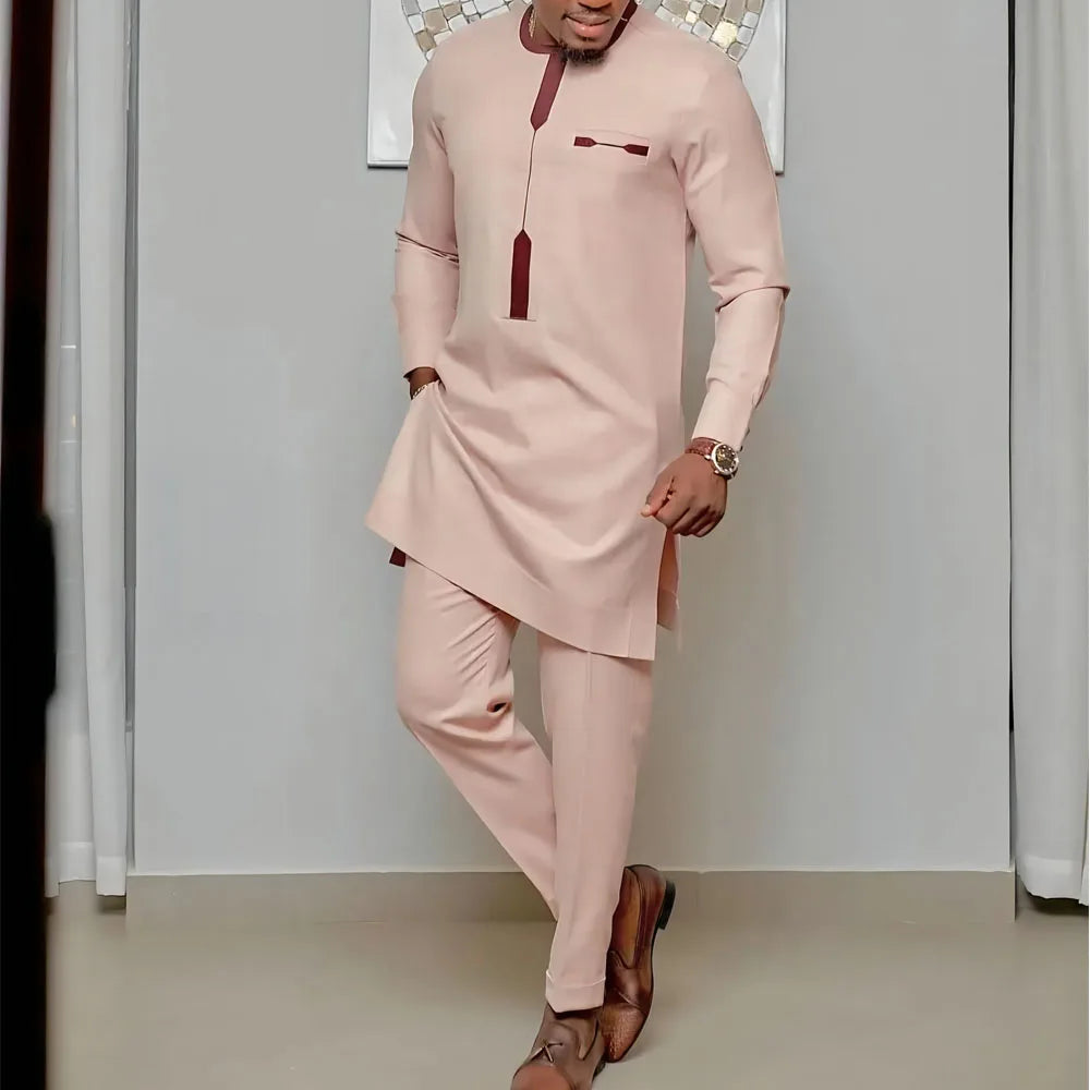 African Traditional Fashionable Men's Suit