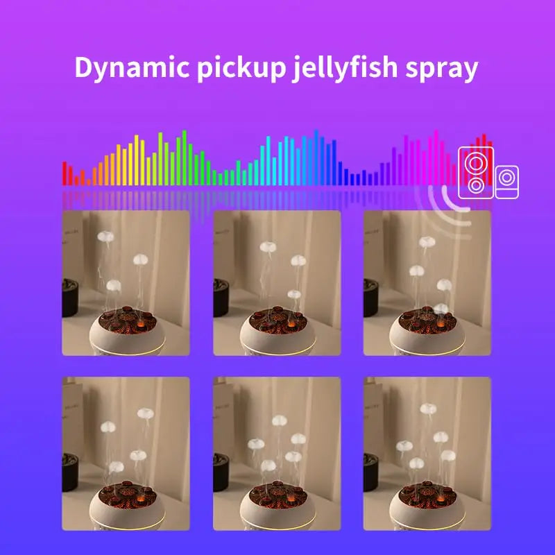 Dynamic Jellyfish Air Humidifier Oil Diffuser