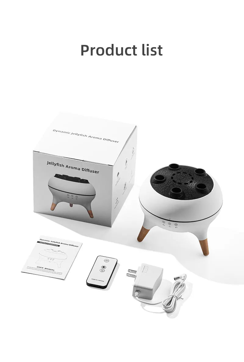 Dynamic Jellyfish Air Humidifier Oil Diffuser