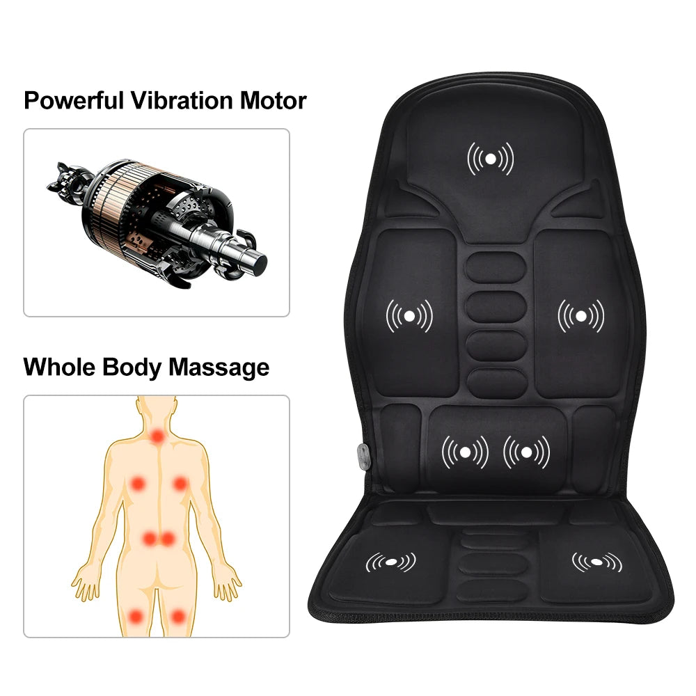 Vibrating Full Body Back Massager Chair