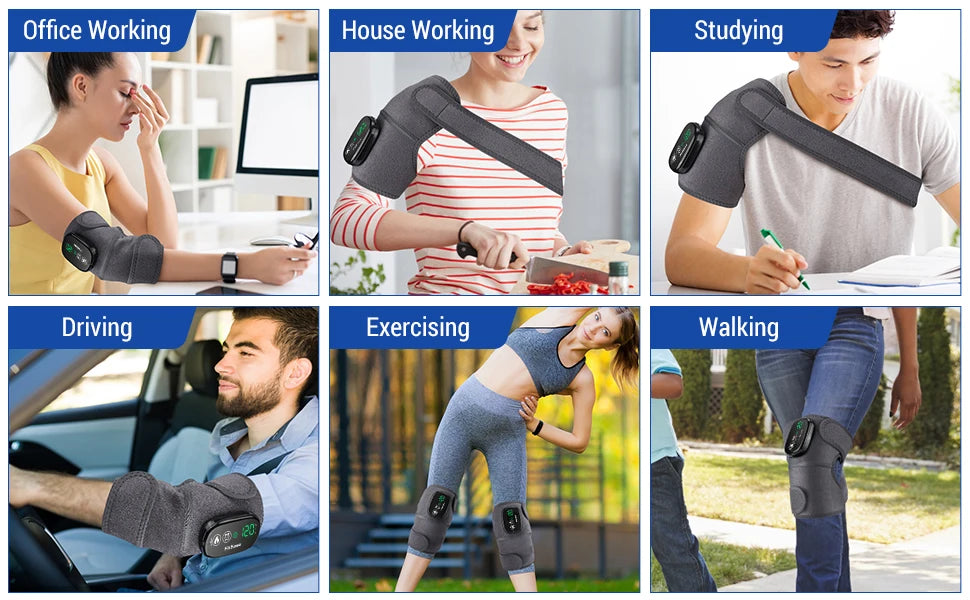 Multifunctional Neck, Back & Waist Massager Belt