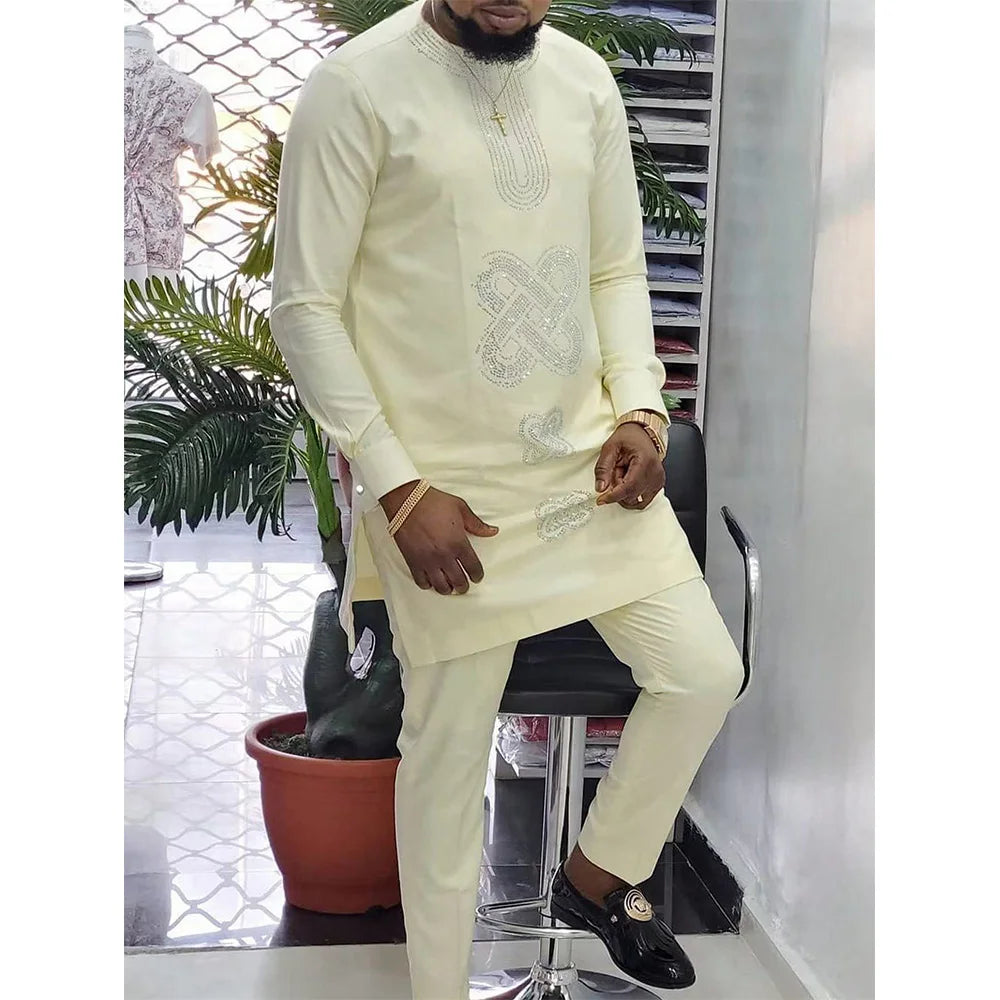 African Traditional Fashionable Men's Suit