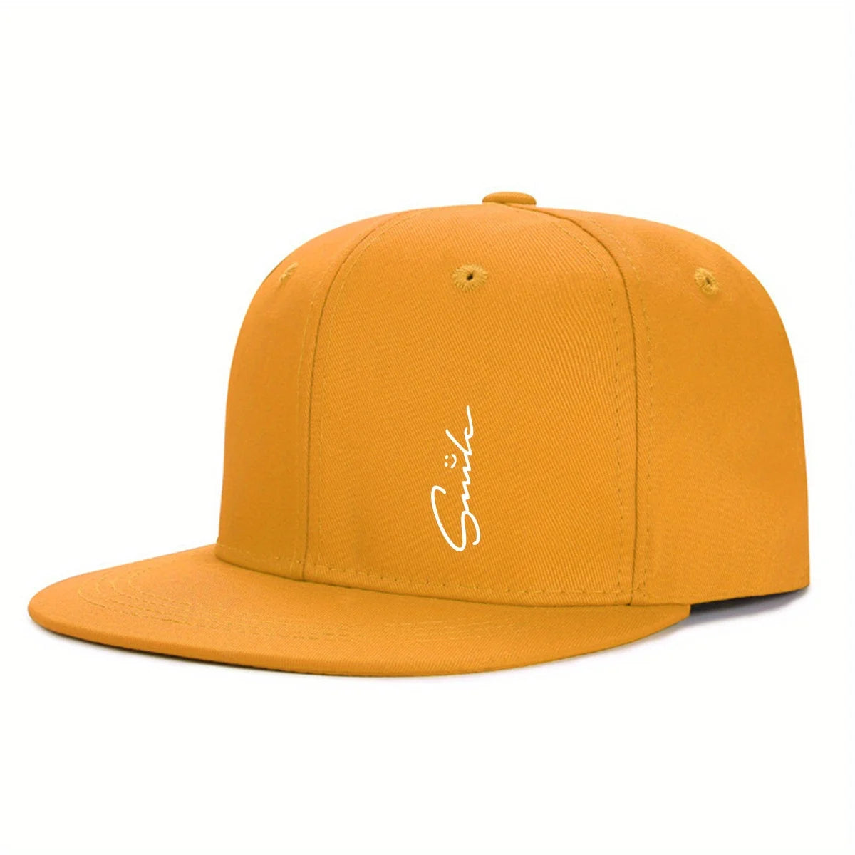 Unisex Woven Flat Brim Sun Hat