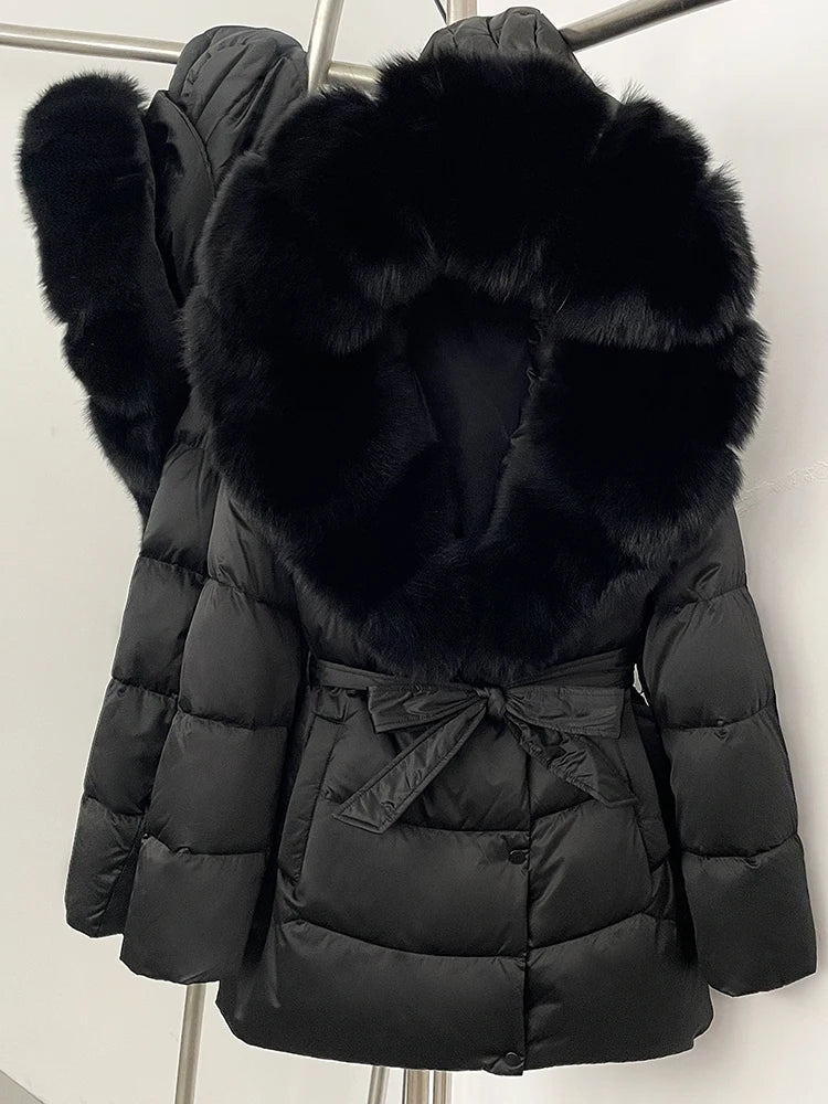 Thick Warm Female Down Jacket