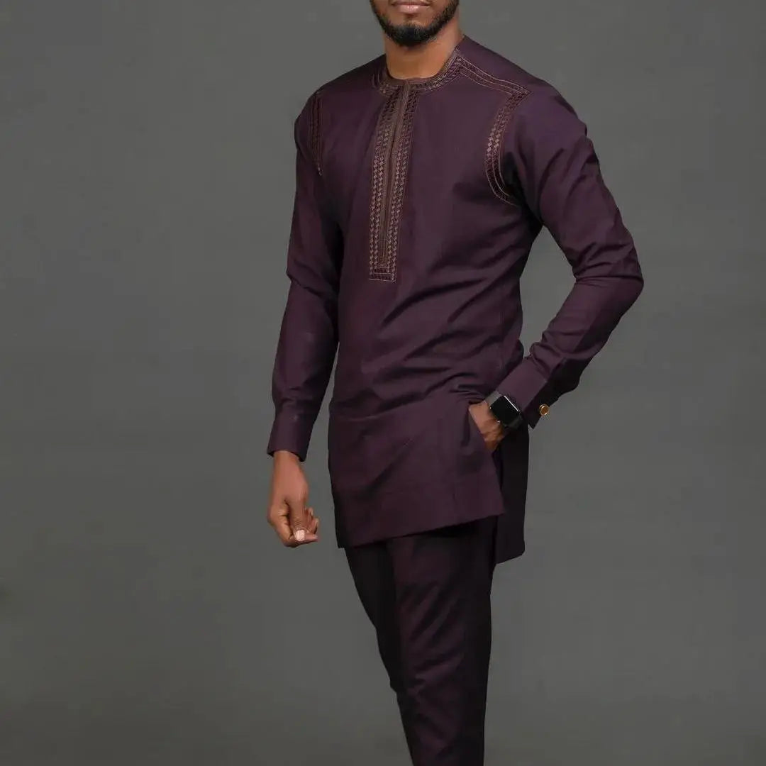 African Traditional Fashionable Men's Suit