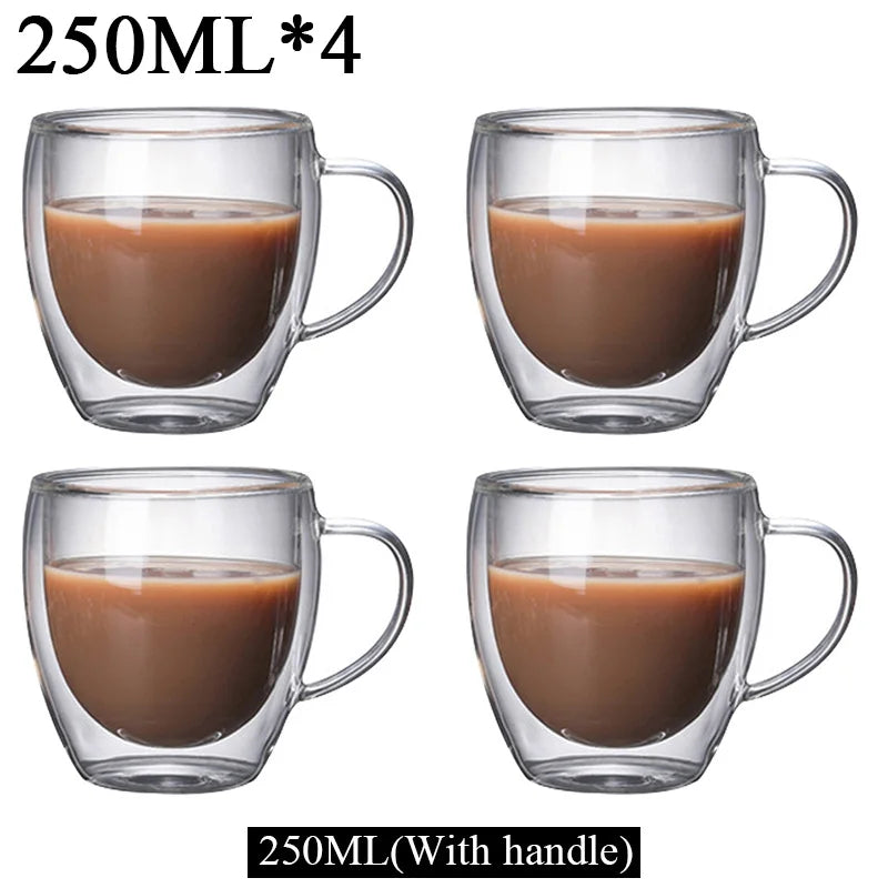 Heat Resistant Double Wall Coffee Cup