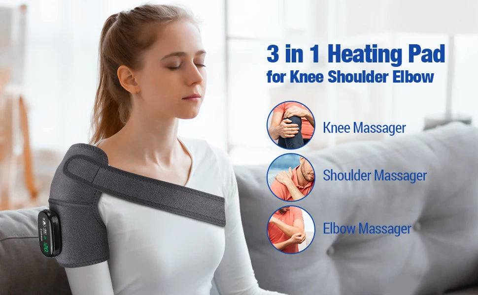 Multifunctional Neck, Back & Waist Massager Belt