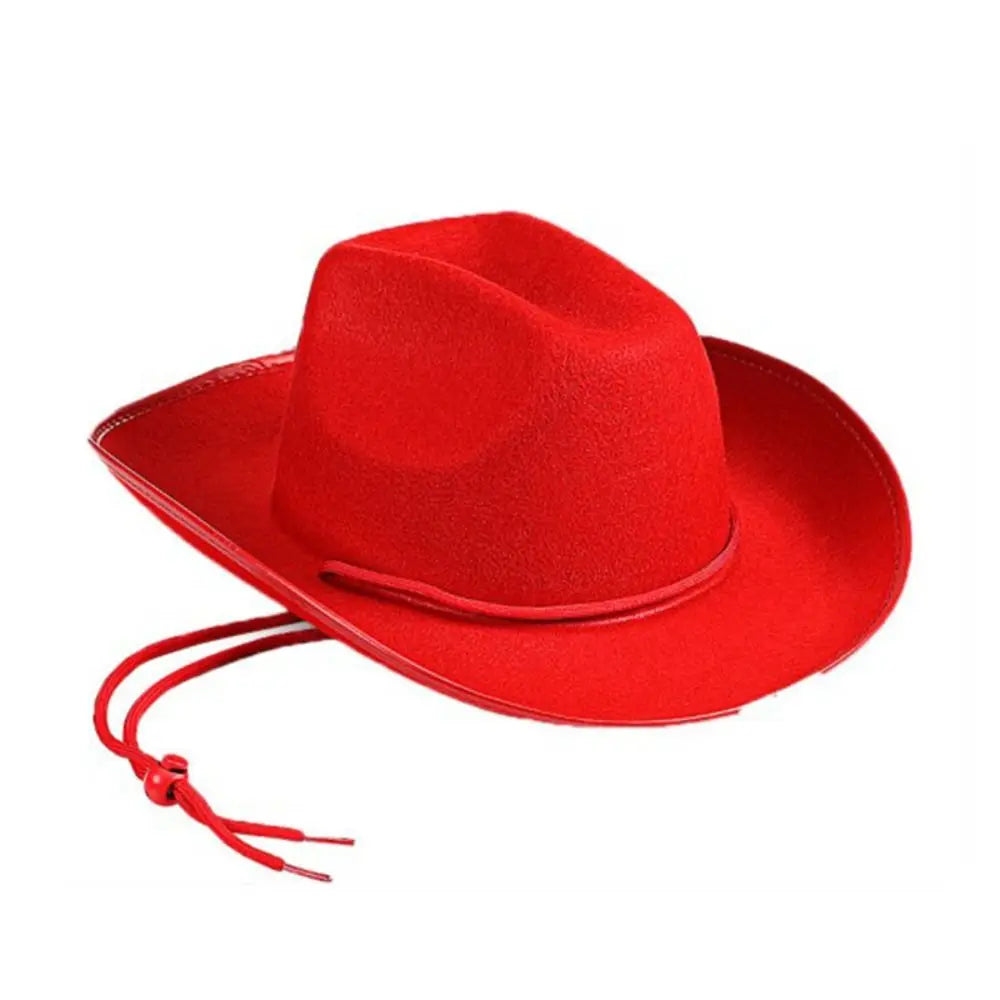Unisex Western Wide Brim Fedoras Hat