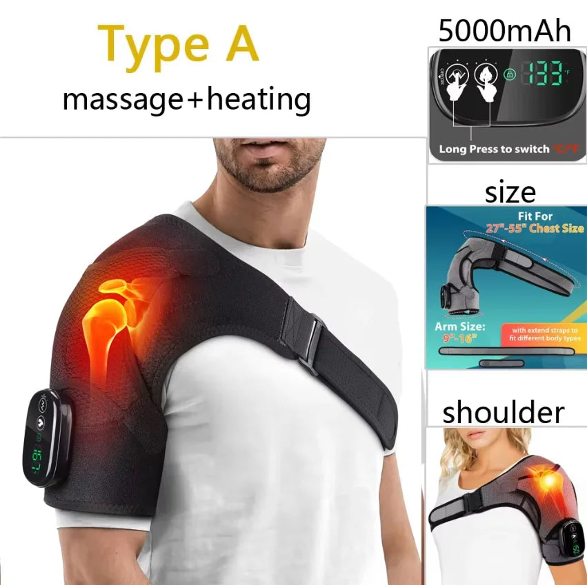 Multifunctional Neck, Back & Waist Massager Belt