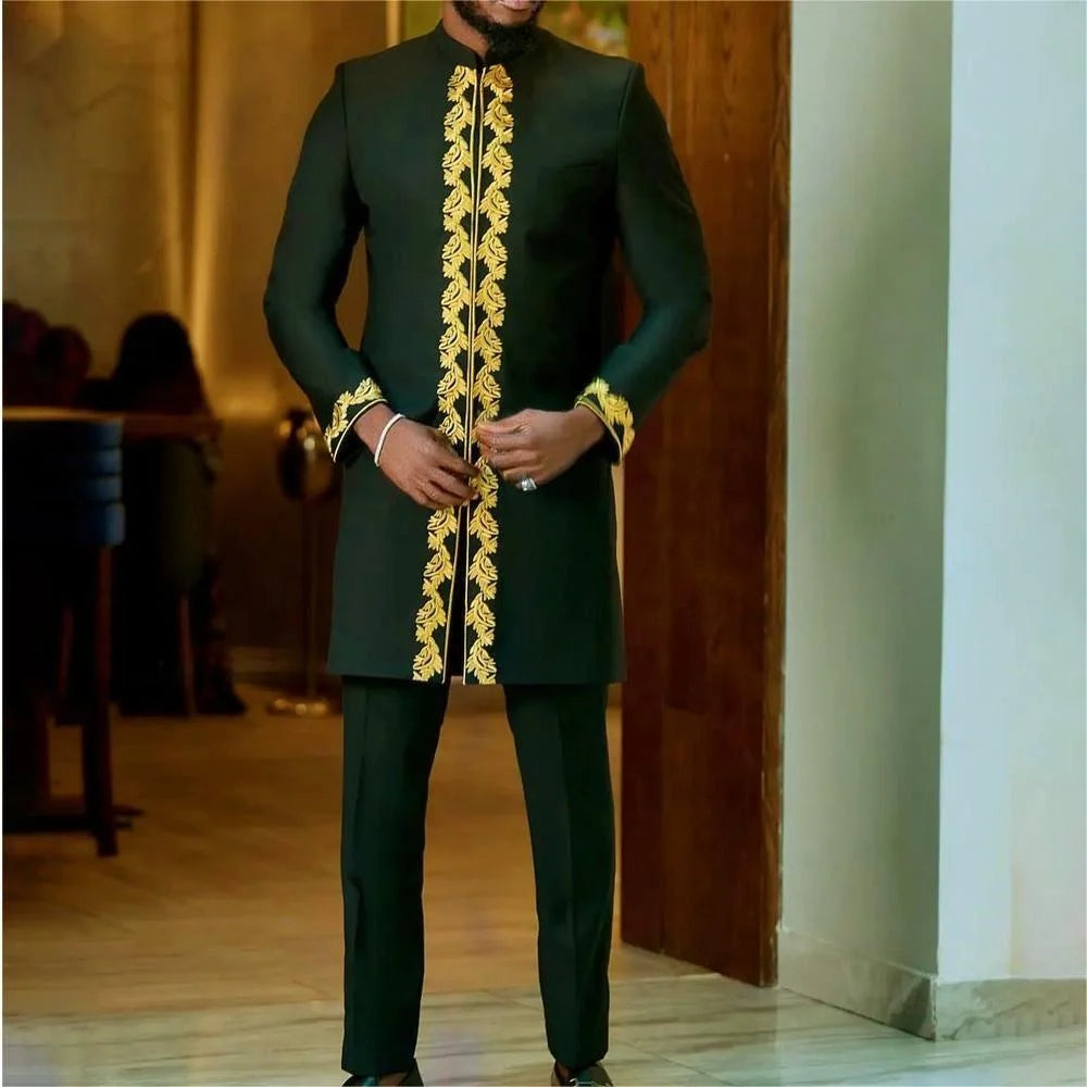 African Traditional Fashionable Men's Suit