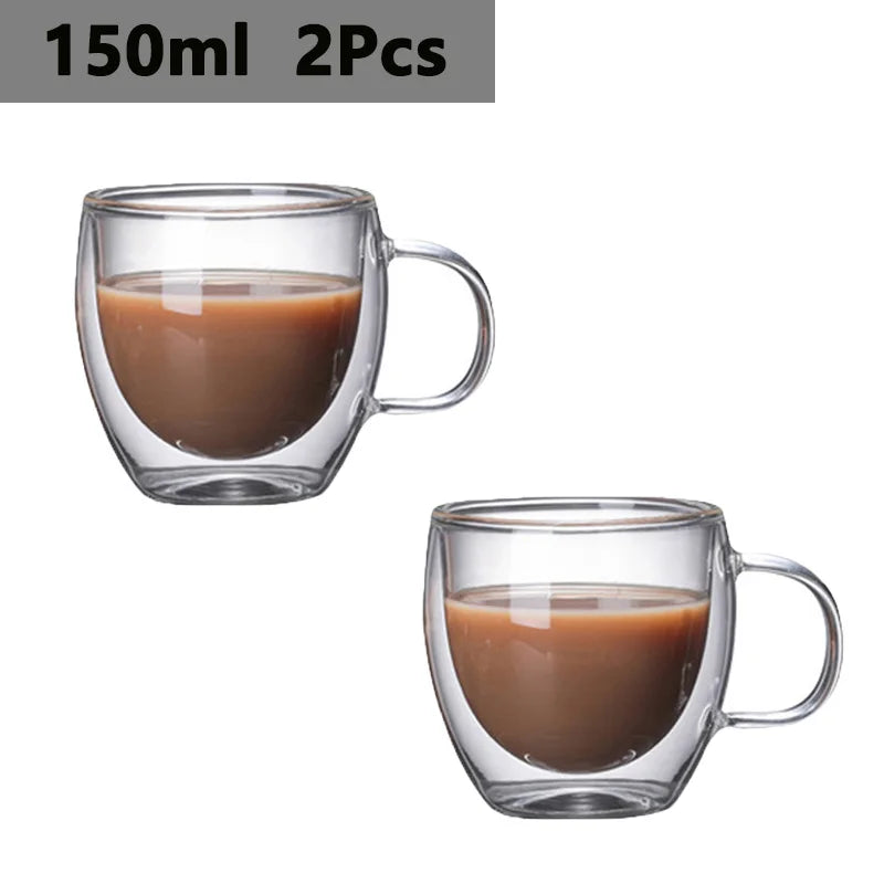 Heat Resistant Double Wall Coffee Cup