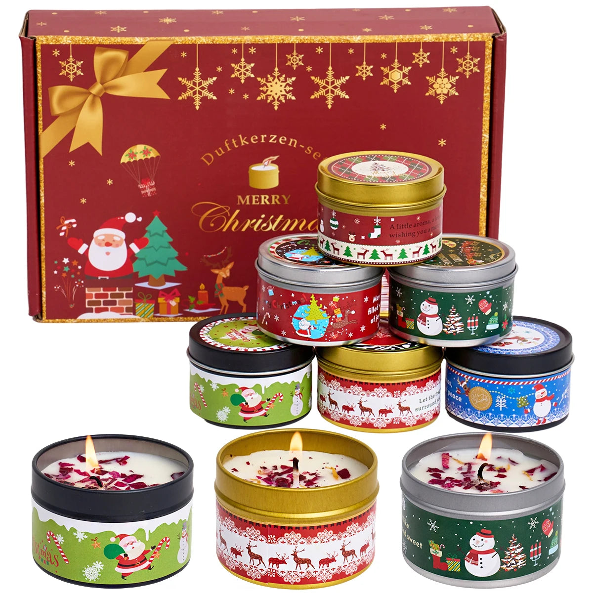 Christmas Fragrance Candle Jar