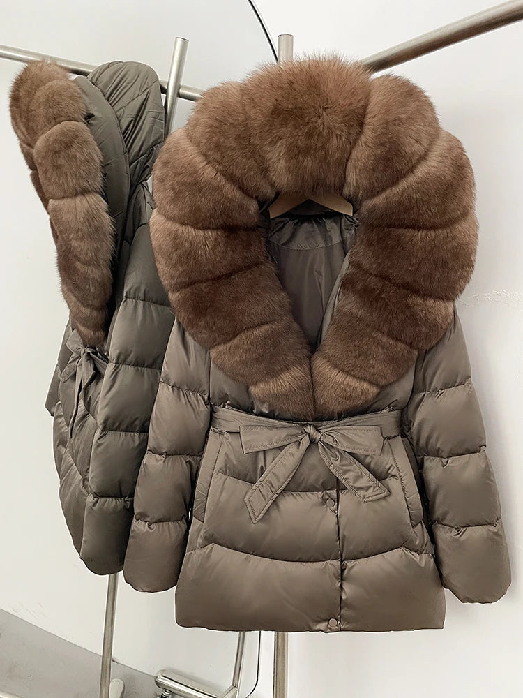 Thick Warm Female Down Jacket