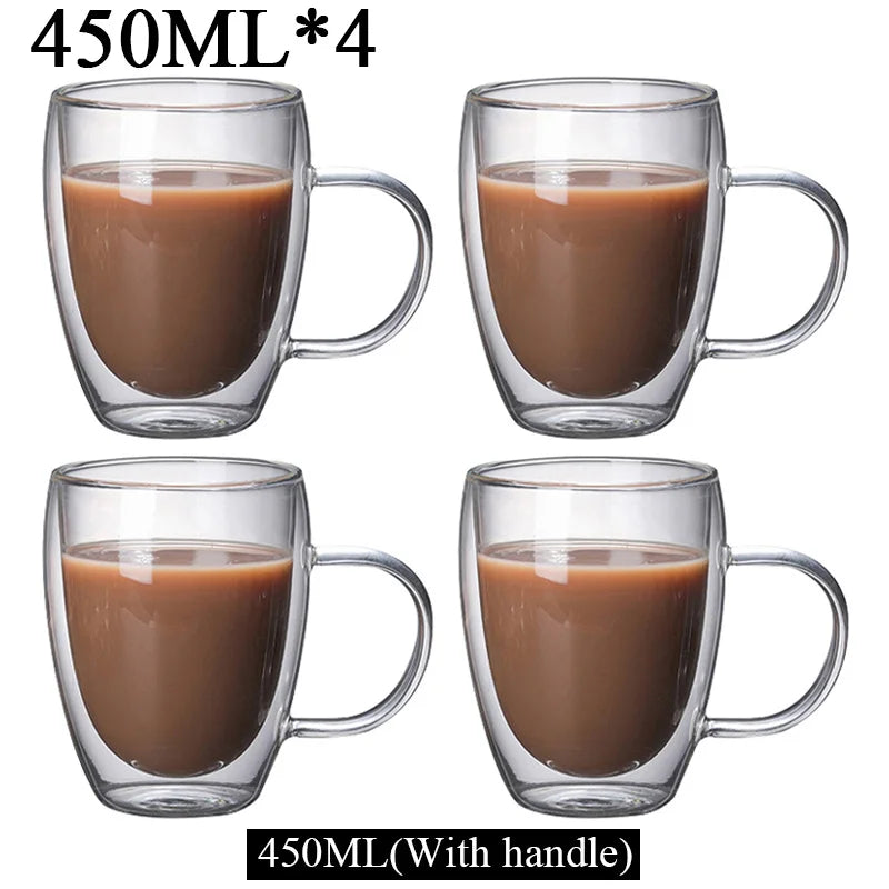 Heat Resistant Double Wall Coffee Cup