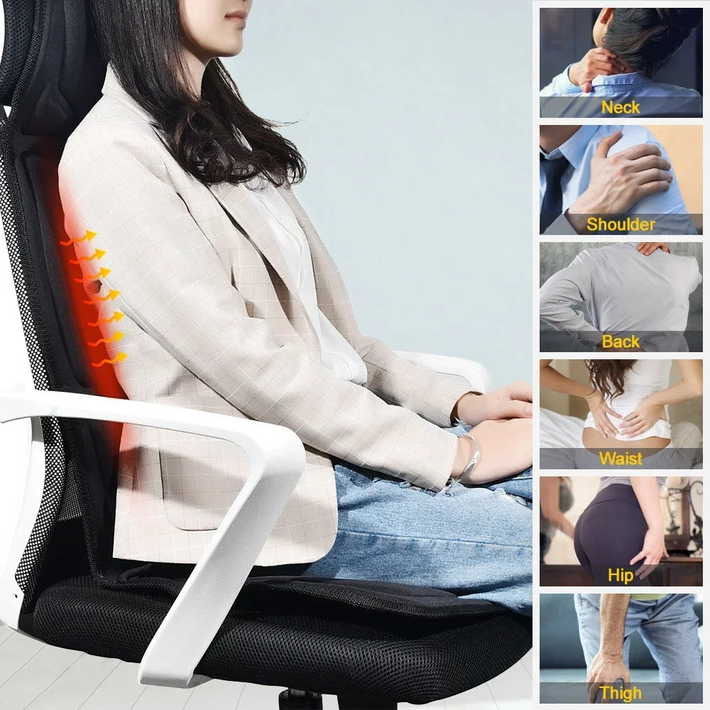 Vibrating Full Body Back Massager Chair