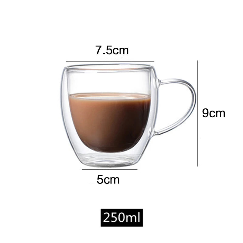 Heat Resistant Double Wall Coffee Cup