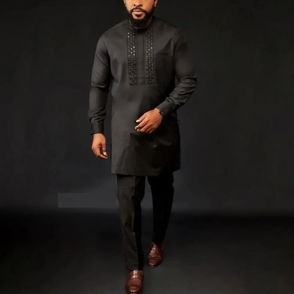 African Traditional Fashionable Men's Suit