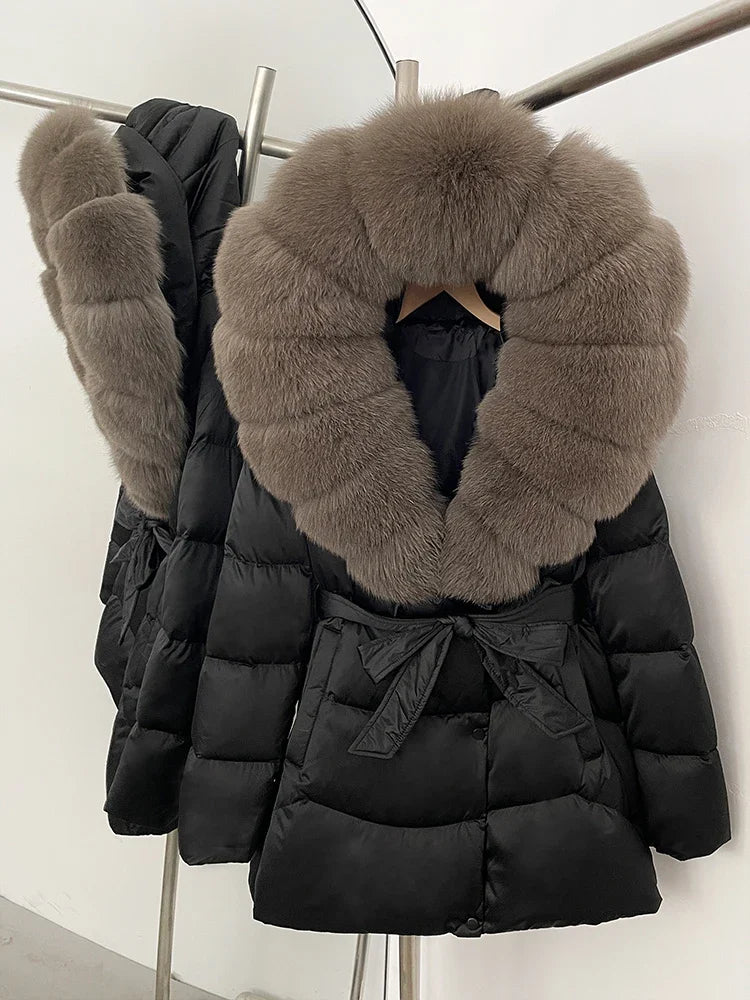 Thick Warm Female Down Jacket