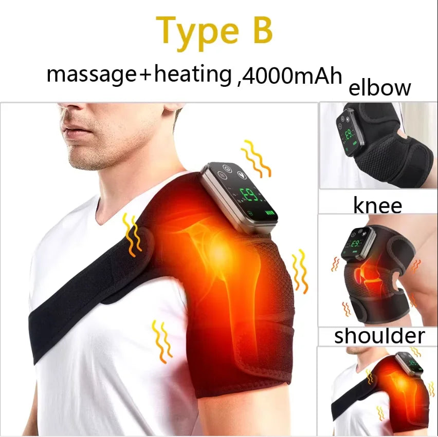 Multifunctional Neck, Back & Waist Massager Belt