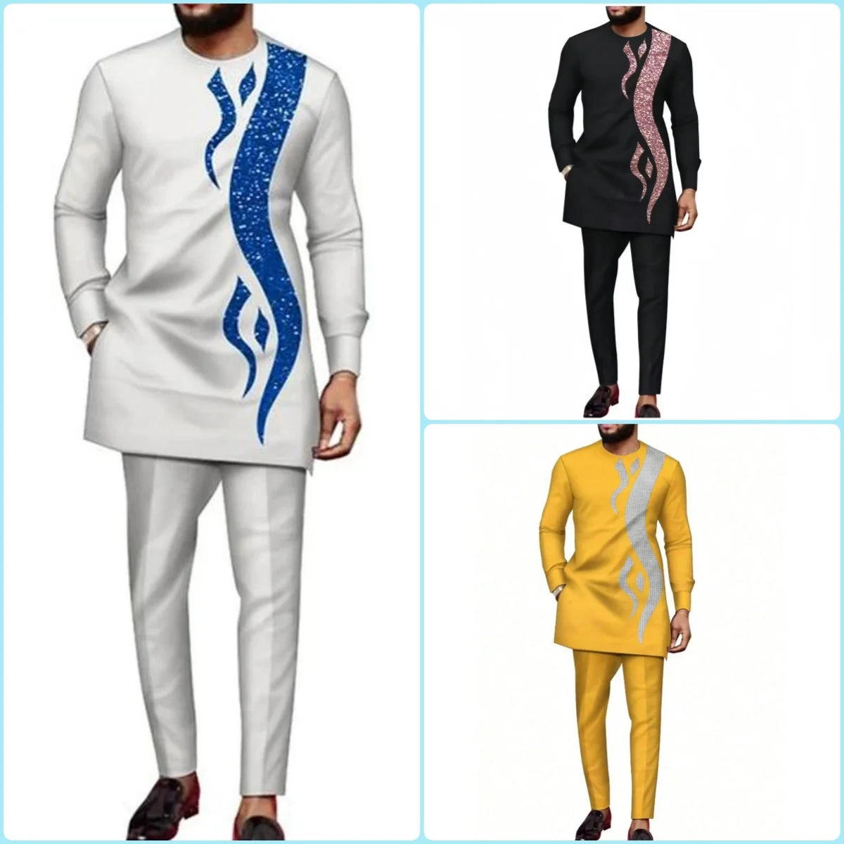 African Traditional Fashionable Men's Suit