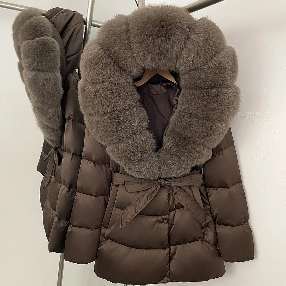 Thick Warm Female Down Jacket