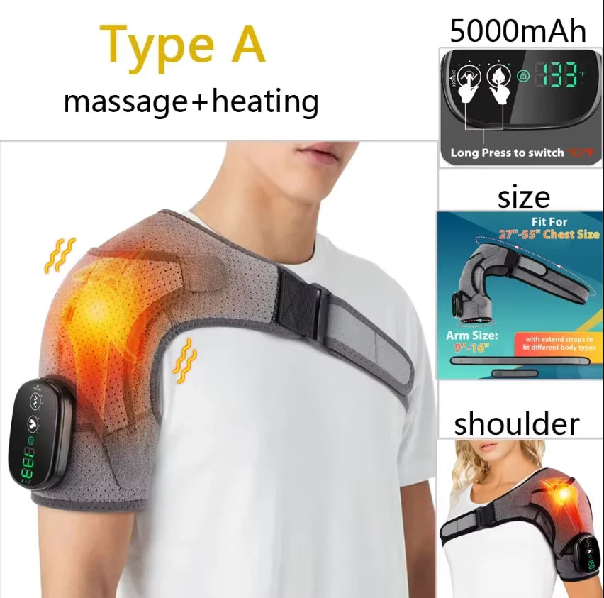 Multifunctional Neck, Back & Waist Massager Belt