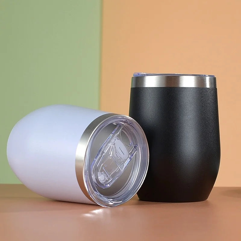 12oz Eggshell Cup Stainless Steel Thermos Bottle