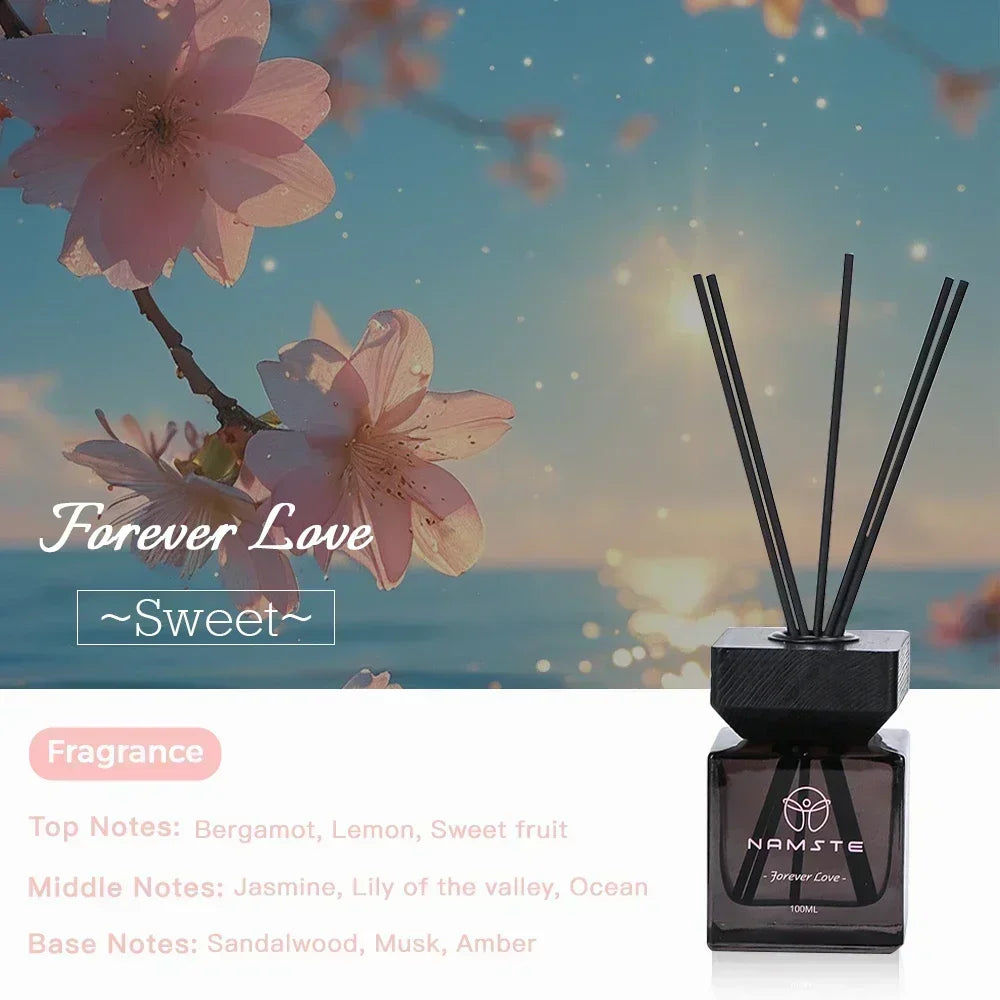 100ML Aromatherapy Oil Reed Diffuser Sticks