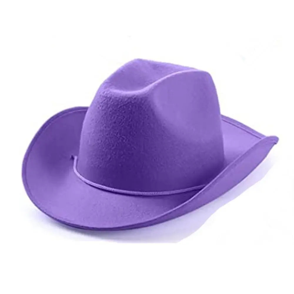 Unisex Western Wide Brim Fedoras Hat