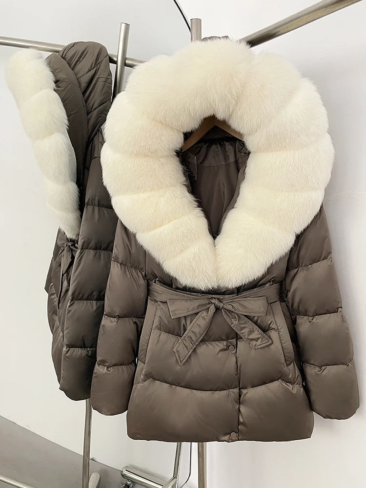 Thick Warm Female Down Jacket