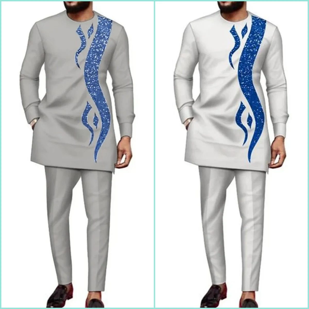 African Traditional Fashionable Men's Suit