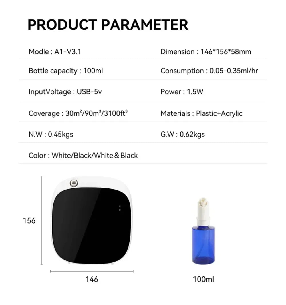 Smart  Fragrance Oil Diffuser
