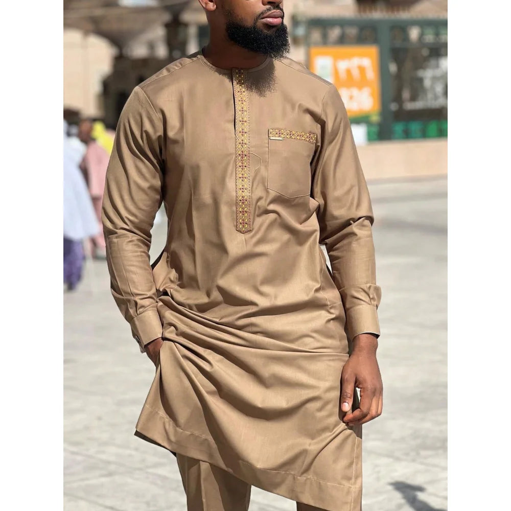 African Traditional Fashionable Men's Suit