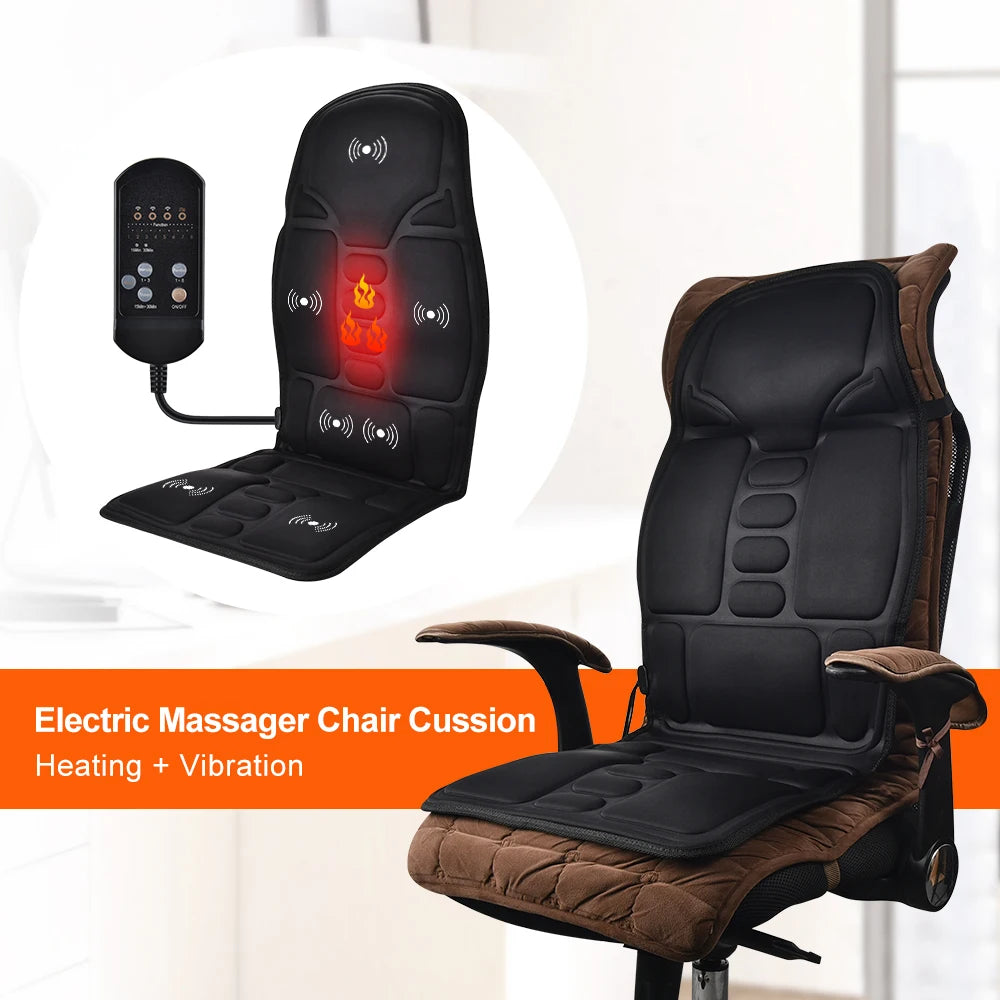 Vibrating Full Body Back Massager Chair