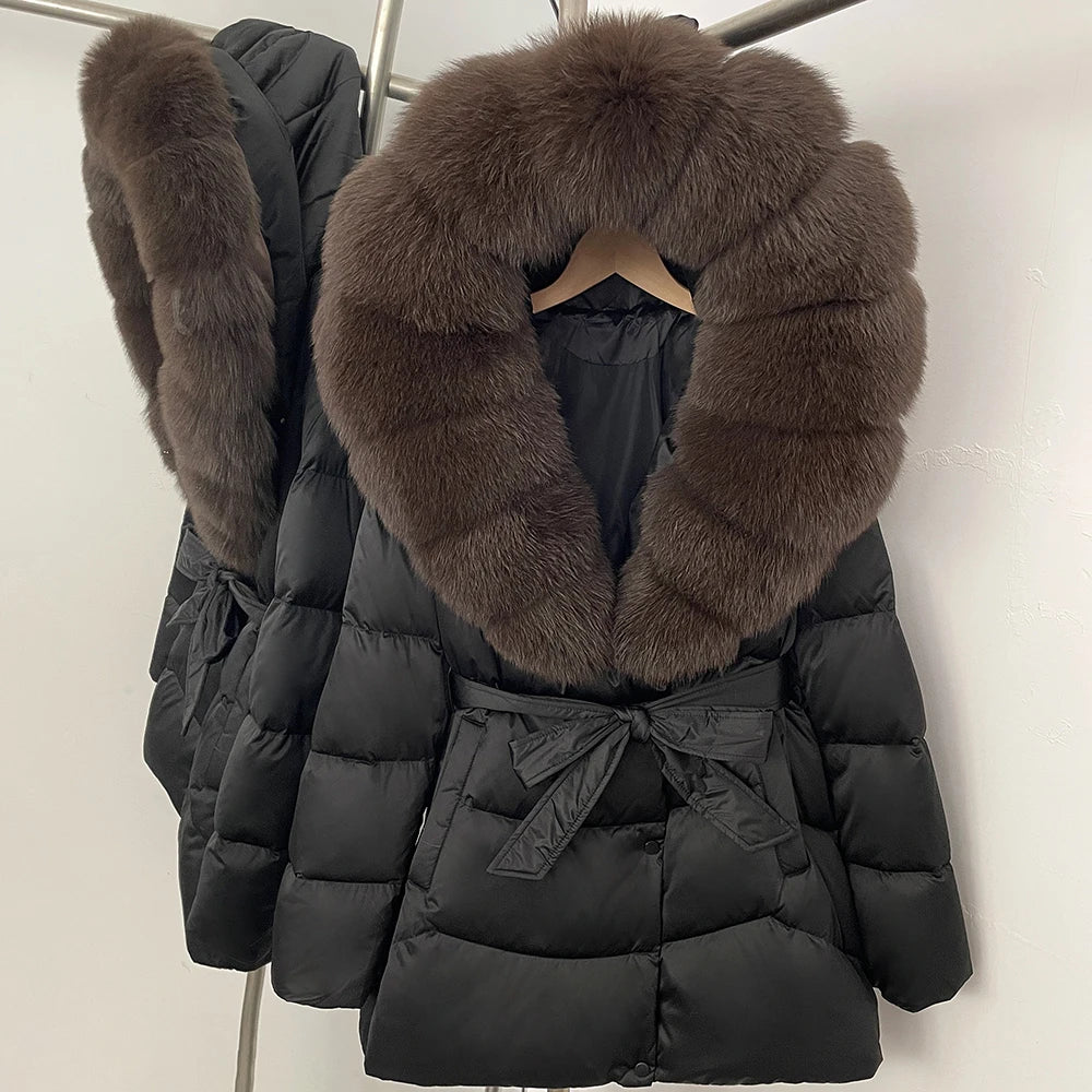 Thick Warm Female Down Jacket